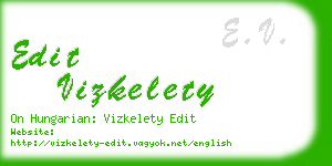 edit vizkelety business card